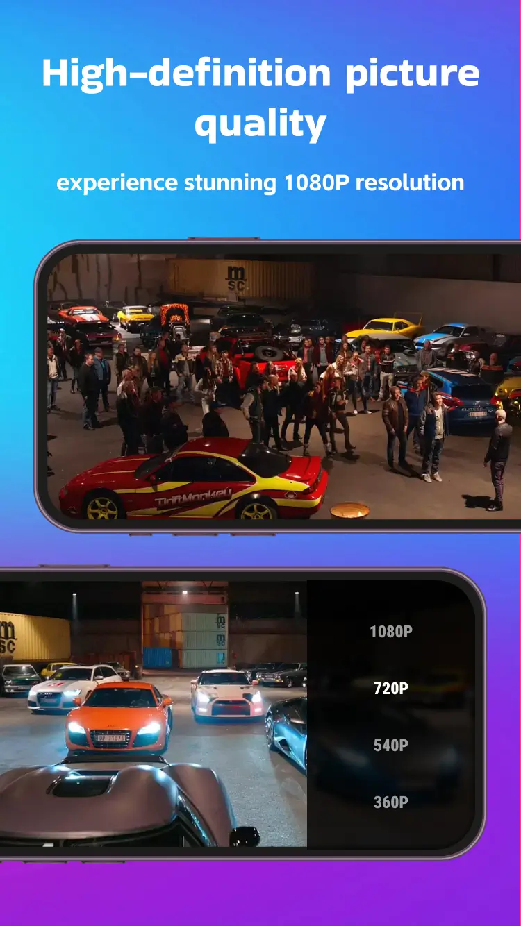 LOKTV APK HD video quality with 1080P resolution playback