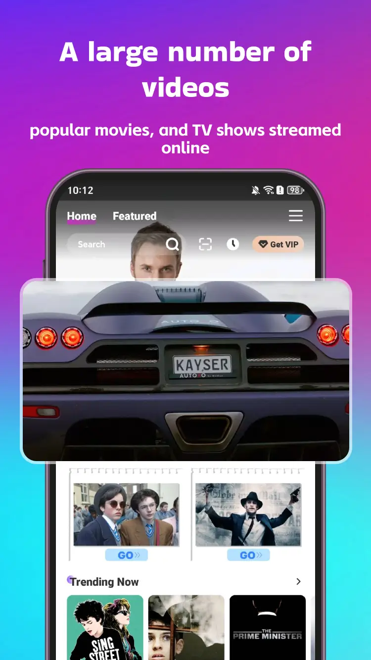 LOKTV APK large video library with trending movies and drama collections